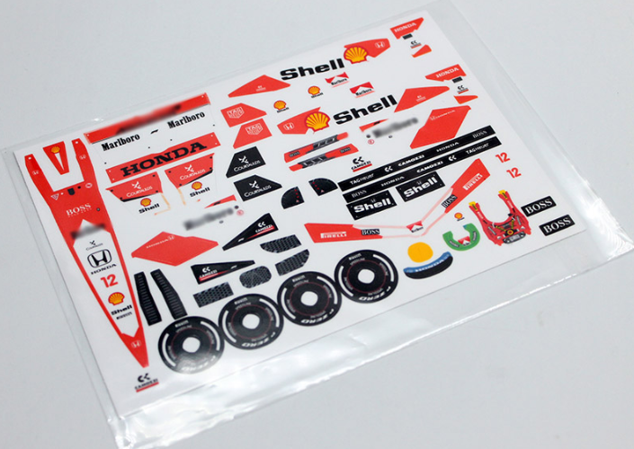 Reflex Racing - Raceway RC RCR009 FX28 Decal Set - Type MMC