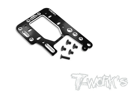 T-Work´s - TO-254-MP11 7075-T6 Alum. One Piece Engine Mount Plate ( For Kyosho MP11 )