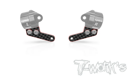 T-Work´s - TO-314-MP11 Graphite Steering Arm ( For Kyosho MP11 )
