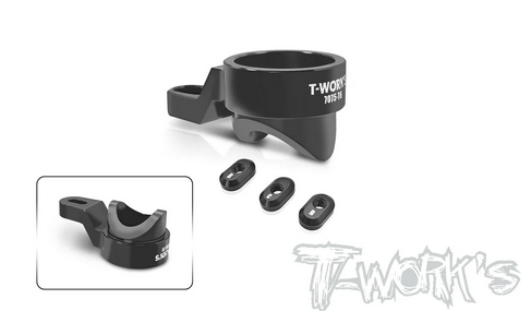 T-Work´s - TO-302-MP11 7075-T6 Hard Coated Alum. Servo Saver Arm ( Kyosho MP11)