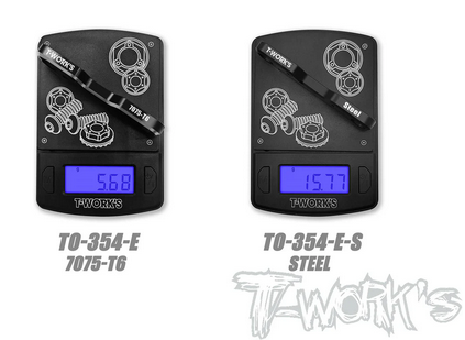 T-Work´s - TO-354-E-S Steel B Mount ( For Kyosho MP11 )