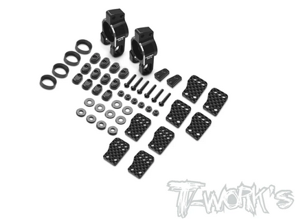 T-Work´s - TO-279-MP11 7075-T6 Alum. Rear Hubs ( For Kyosho MP11 )