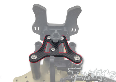 T-Work´s - TO-213-MP11 Graphite Upper Plate ( For Kyosho MP11)
