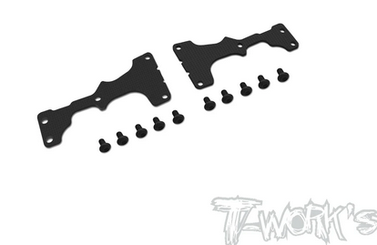 T-Work´s - TO-312-MP11-FU2 2mm FRP Rear A-arm Upper Stiffeners ( For Kyosho MP11 )