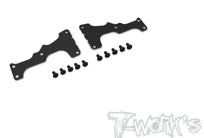 T-Work´s - TO-312-MP11-FL2 2mm FRP Front A-arm Lower Stiffeners ( For Kyosho MP11 )