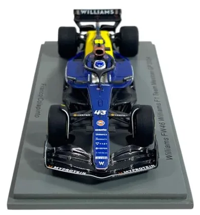 Spark - Franco Colapinto FW46 Williams F1 Team No.43 Mexican GP 2024, escala 1:43
