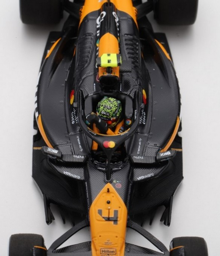 Spark - McLaren MCL38 No.4 Winner Abu Dhabi GP 2024 Lando Norris, escala 1:43