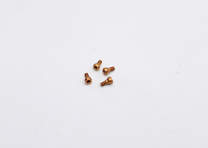Reflex Racing - RX28-018 RX28 7075 T6 Hard Coated Aluminum 3.5mm Ball Studs (4pcs)