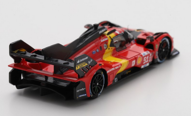 LookSmart - FERRARI 499P N°51 FERRARI AF CORSE Vainqueur Le Mans 2023, escala 1:64