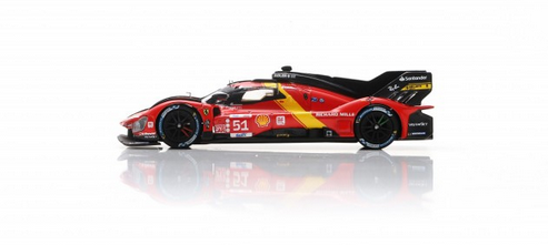 LookSmart - FERRARI 499P N°51 FERRARI AF CORSE Vainqueur Le Mans 2023, escala 1:64