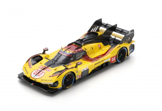 LookSmart - FERRARI 499P N°83 AF CORSE Vainqueur 24H Le Mans 2025 R. Kubica - Y. Ye - P. Hanson, escala 1:43