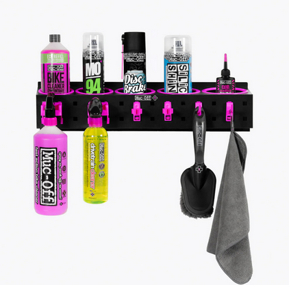 MUC-OFF - EXHIBIDOR PREMIUM DE BOTELLAS PARA TALLER