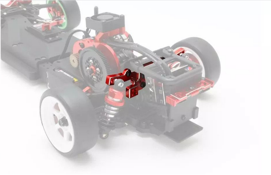 Kyosho - Fazer FZD2 Aluminum Rear Shock Tower (Red)