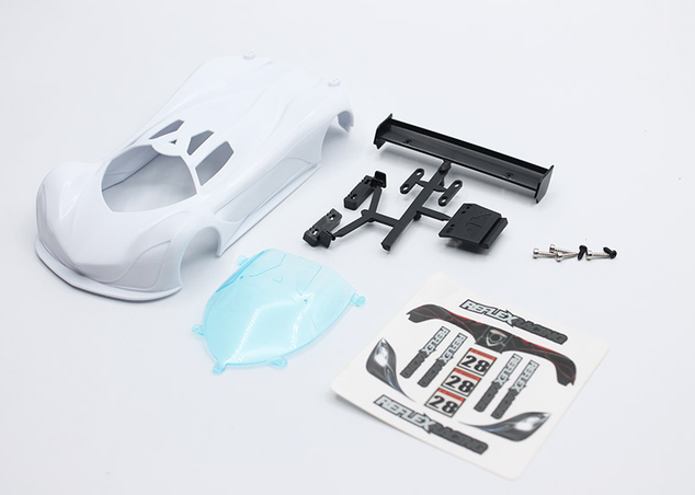 Reflex Racing - RAW-001-WT MF-1 ABS Plastic Body Set (White)