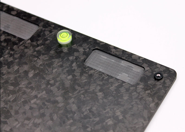 Reflex Racing - RX521V2 Reflex Racing Forged Carbon Fiber Level Adjustment Set-Up Board (Black)