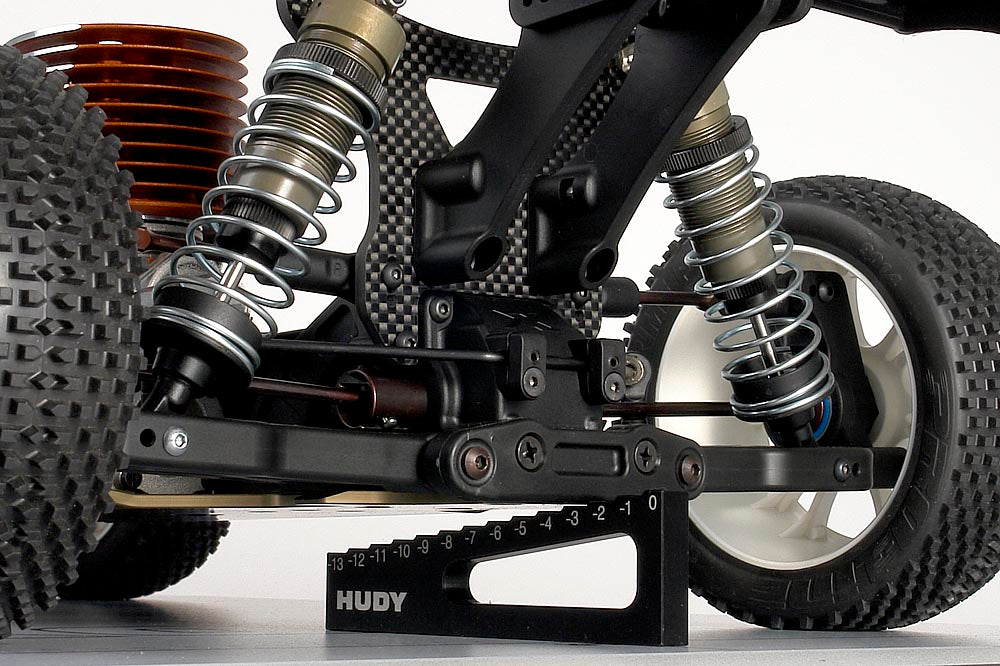 HUDY - Chassis Droop Gauge 0 to -13 mm for 1/8 Off-Road