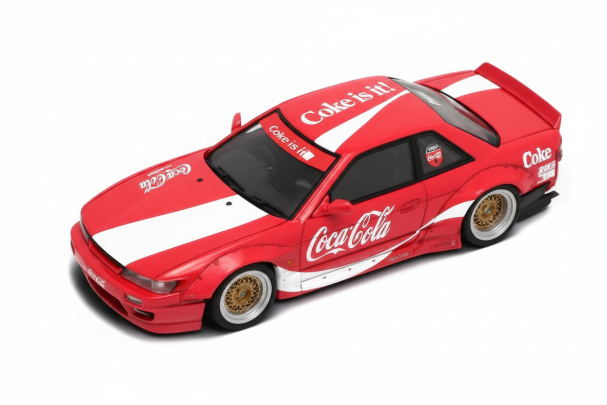 INNO Models, 1:64 Nissan Silvia S13 Coca-Cola Rocker Bunny