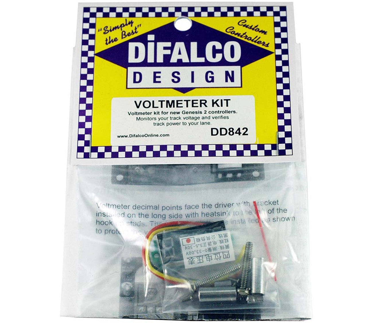 Difalco Desing - Voltmeter Kit