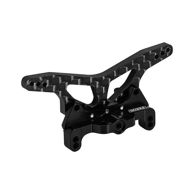 INJORA - Carbon Fiber Shock Towers with Shock Mount Spacer for Losi Micro-B Micro-T