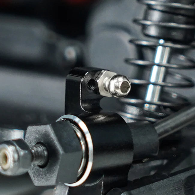 INJORA - M1.4 Pivot Ball Head Screws for 1/24 Losi Micro-B - 25pcs Silver