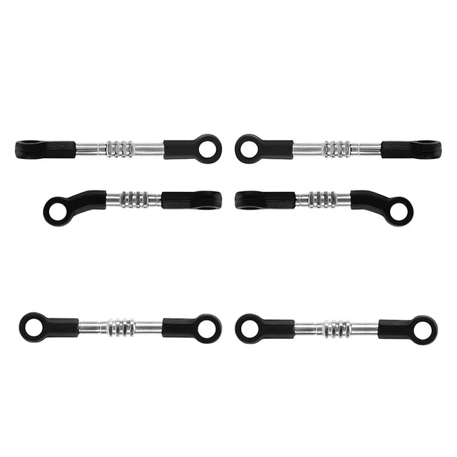 INJORA - Adjustable Stainless Steel Links Set for Losi Micro-B Micro-T