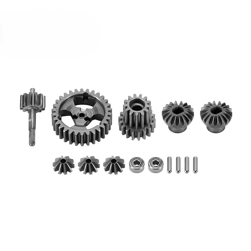 INJORA - Stainless Steel Transmission Gear Set for Losi Micro-B Micro-T