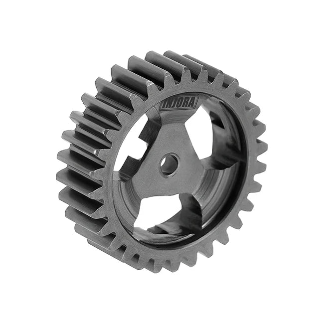 INJORA - Stainless Steel Transmission Gear Set for Losi Micro-B Micro-T