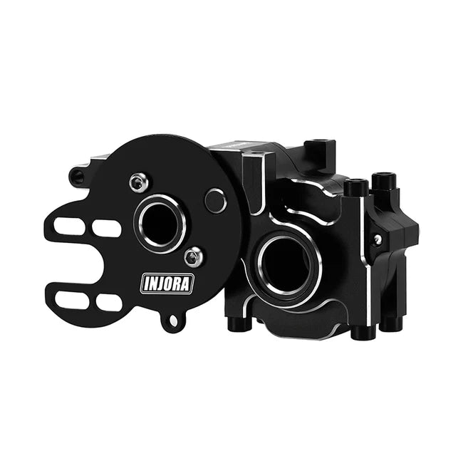 INJORA - Aluminum Transmission Housing with Motor Mount & Cover for Losi Micro-B Micro-T