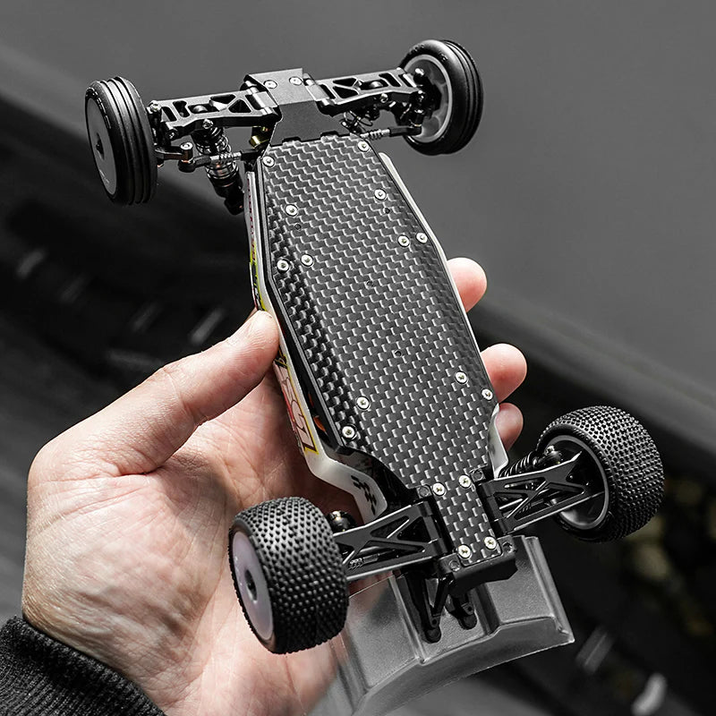 INJORA - Carbon Fiber Chassis for 1/24 Buggy Losi Micro-B (8g)