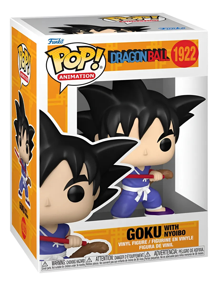 Funko Pop Animation: Dragon Ball - Goku Con Baculo Sagrado, #1922