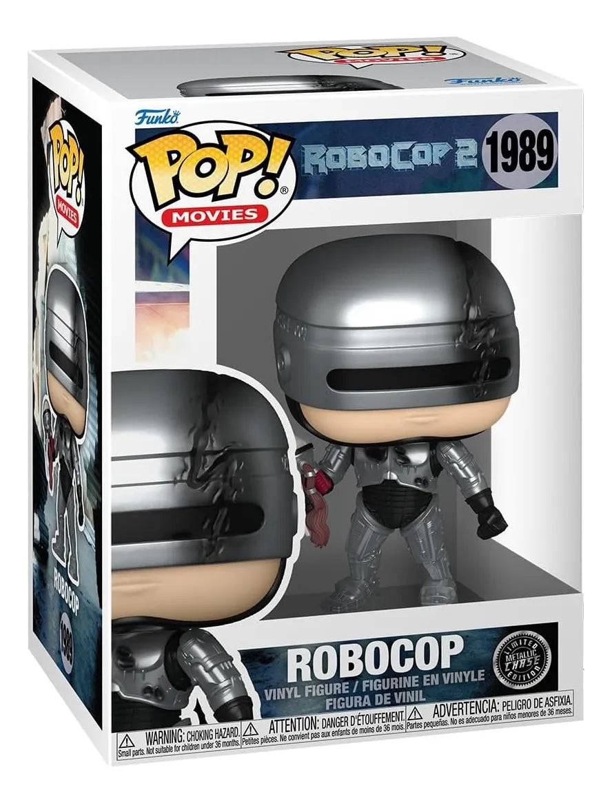 Funko Pop Movies: Robocop 2 - Robocop Metalico, #1989 (Chase)