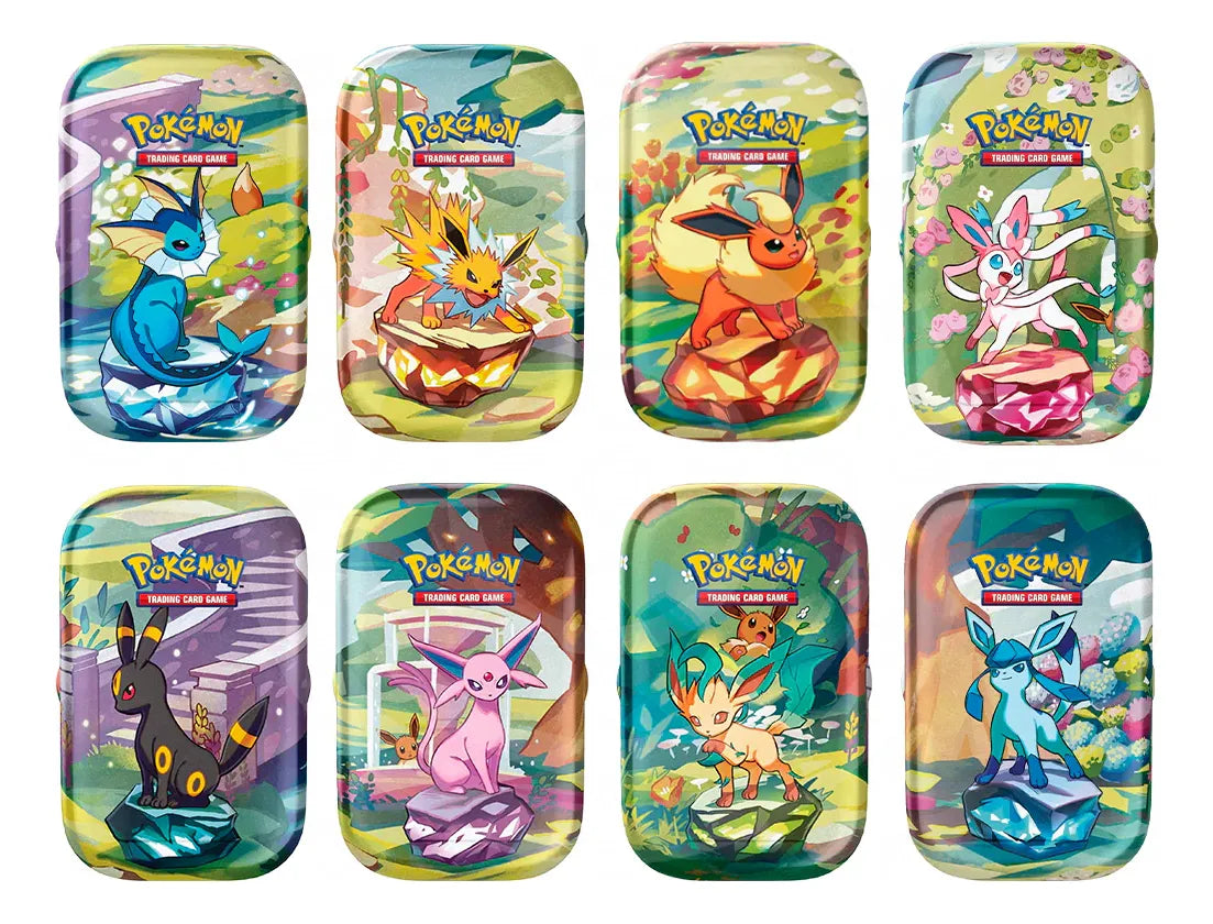 Pokemon TCG: Scarlet & Violet Prismatic Evolutions Mini Tin - Aleatorio (Español)