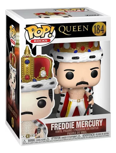FUNKO POP Rocks: Freddie Mercury King, #184