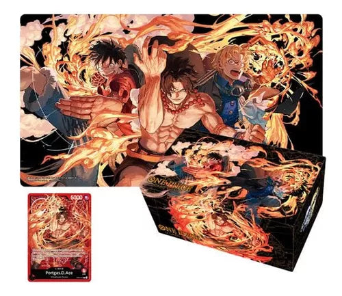 Bandai - One Piece Card Game: Special Goods Set - Ace/Sabo/Luffy