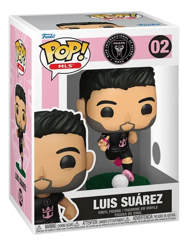FUNKO POP FOOTBALL: Inter de Miami - Luis Suárez, #02
