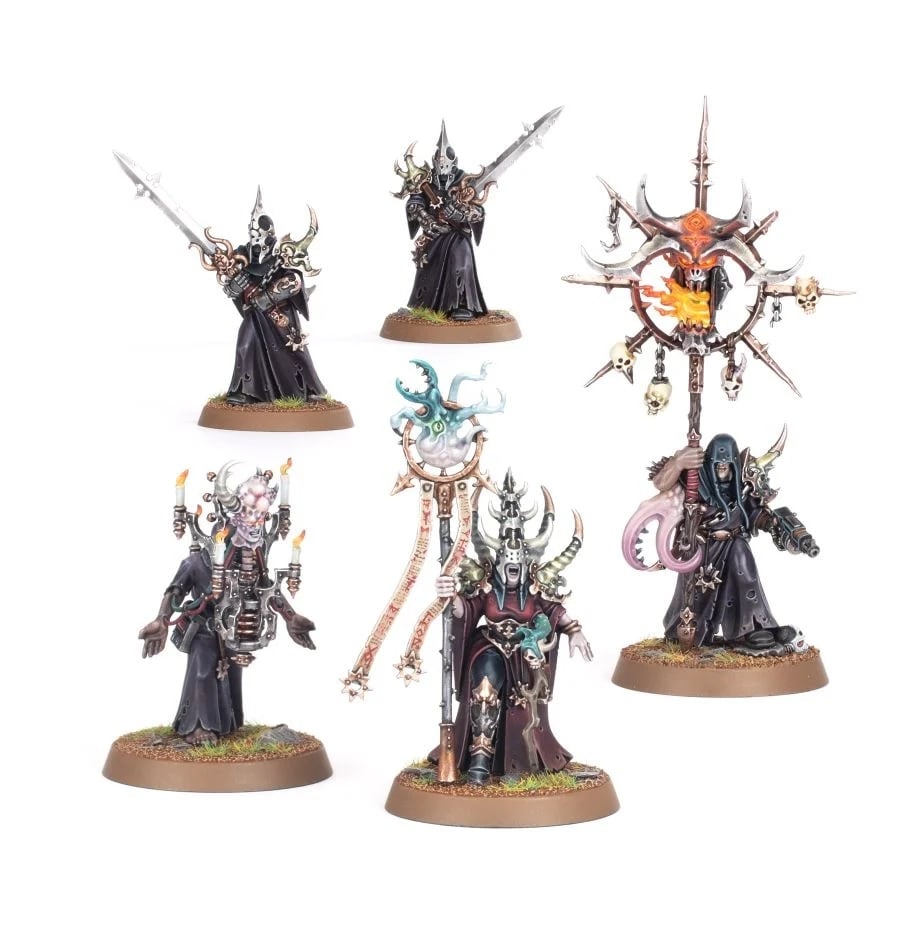 Miniaturas Dark Commune ensambladas