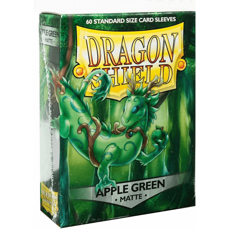 Arcane Tinmen - Dragon Shield - Apple Green - Matte Sleeves - Standard Size (60pcs)