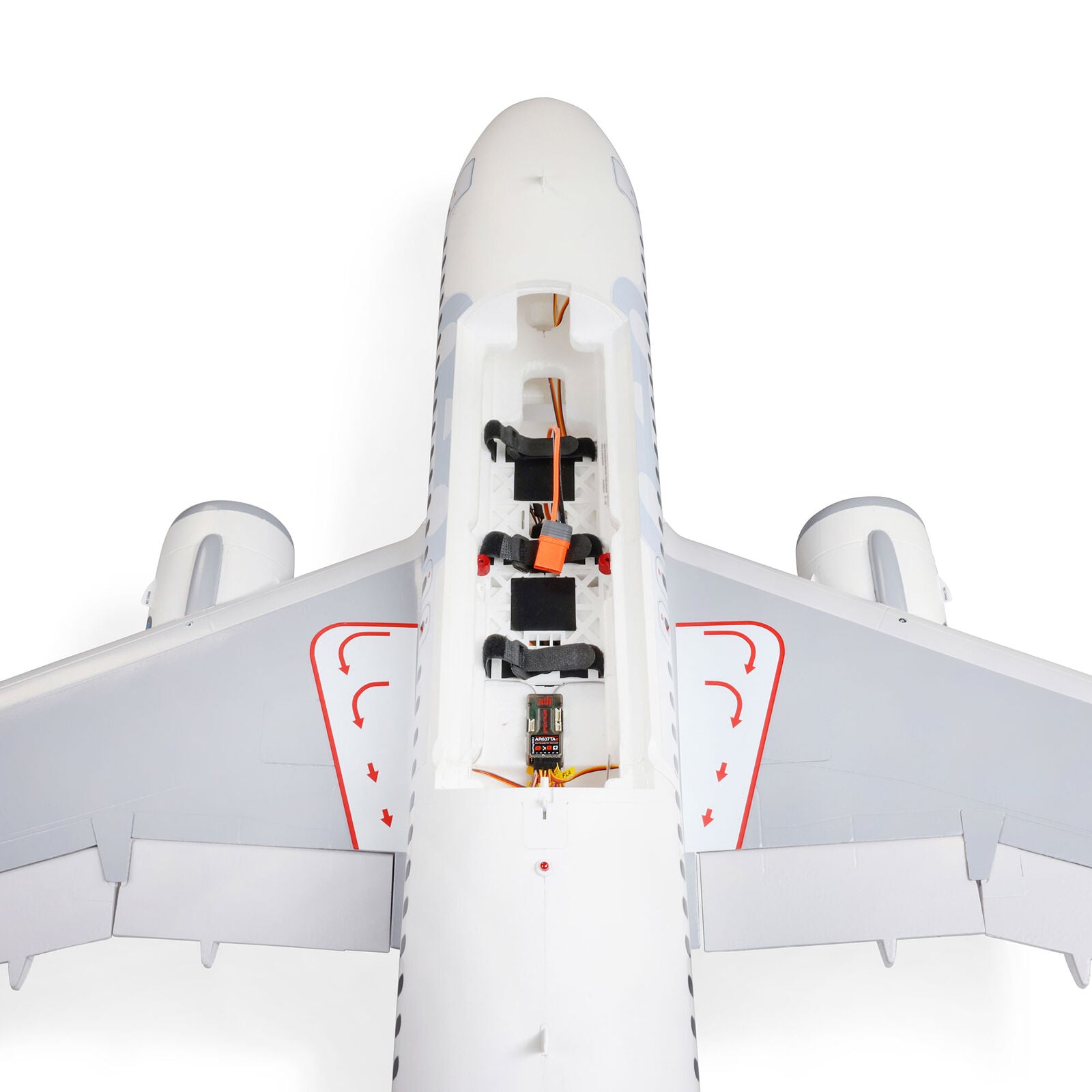 E-flite - Airbus A320neo Twin 64mm EDF BNF Basic with AS3X+ and SAFE Select