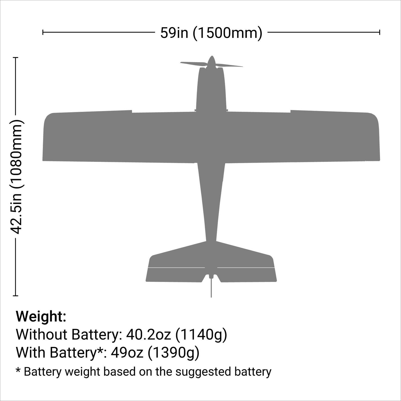 E-flite - Apprentice STS 1.5m RTF Basic Smart Trainer with SAFE