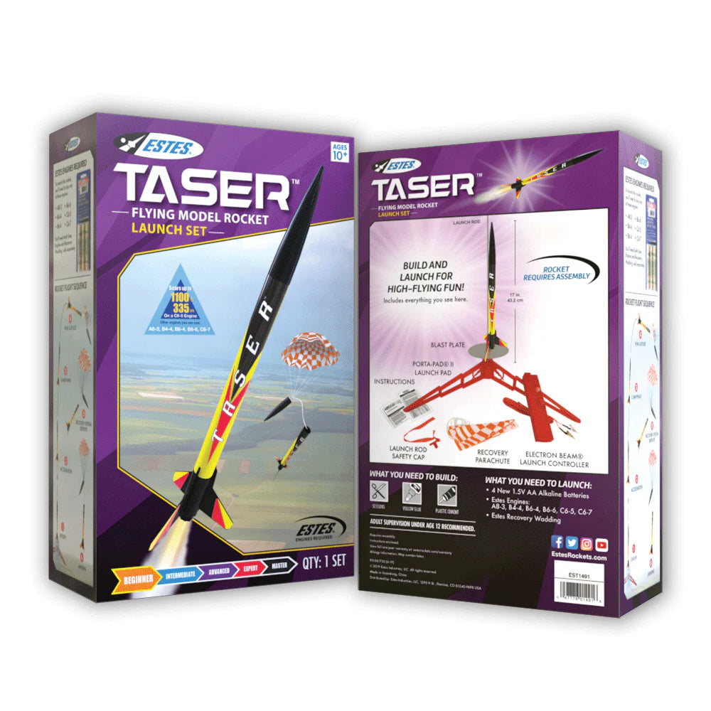 Estes - Taser Rocket Launch Set, E2X