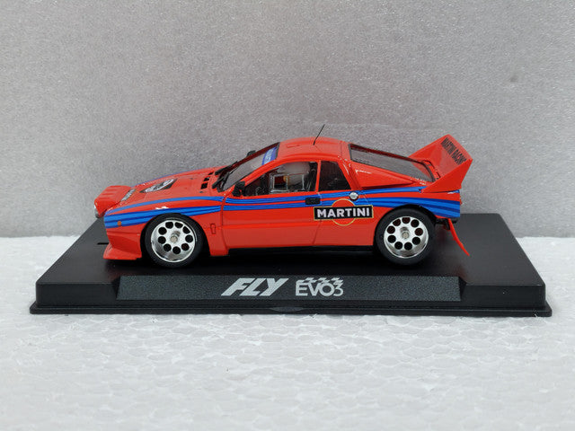 Fly - Lancia 037 Martini - Chasis EVO3 - Análogo escala 1/32