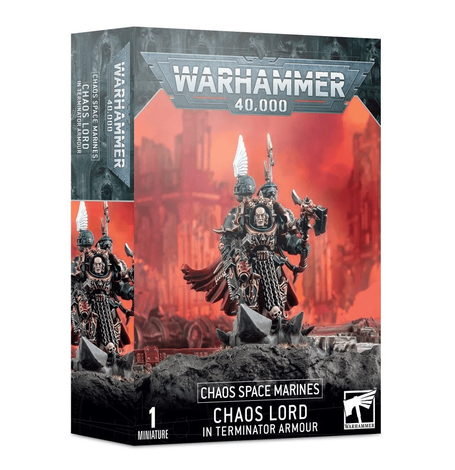 Chaos Lord in Terminator Armour — caja del kit