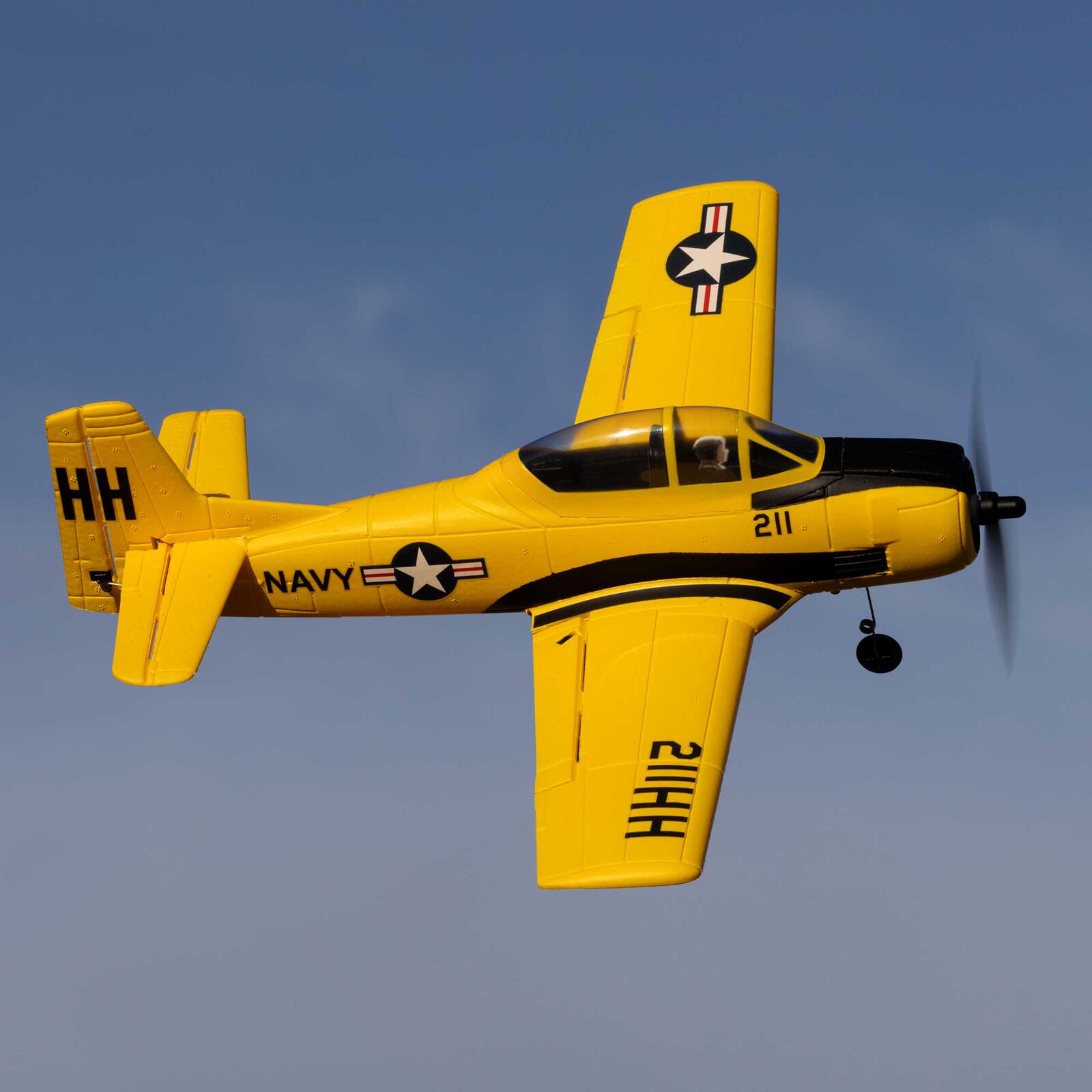 HobbyZone - T-28 Trojan 450mm RTF with SAFE (2 Flight Batteries Included)