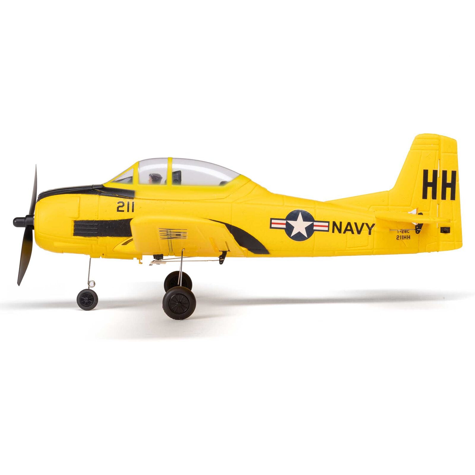 HobbyZone - T-28 Trojan 450mm RTF with SAFE (2 Flight Batteries Included)