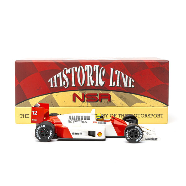 NSR - Formula 86/89 #12 Ayrton Senna Livery - Historic Line - Análogo, escala 1/32