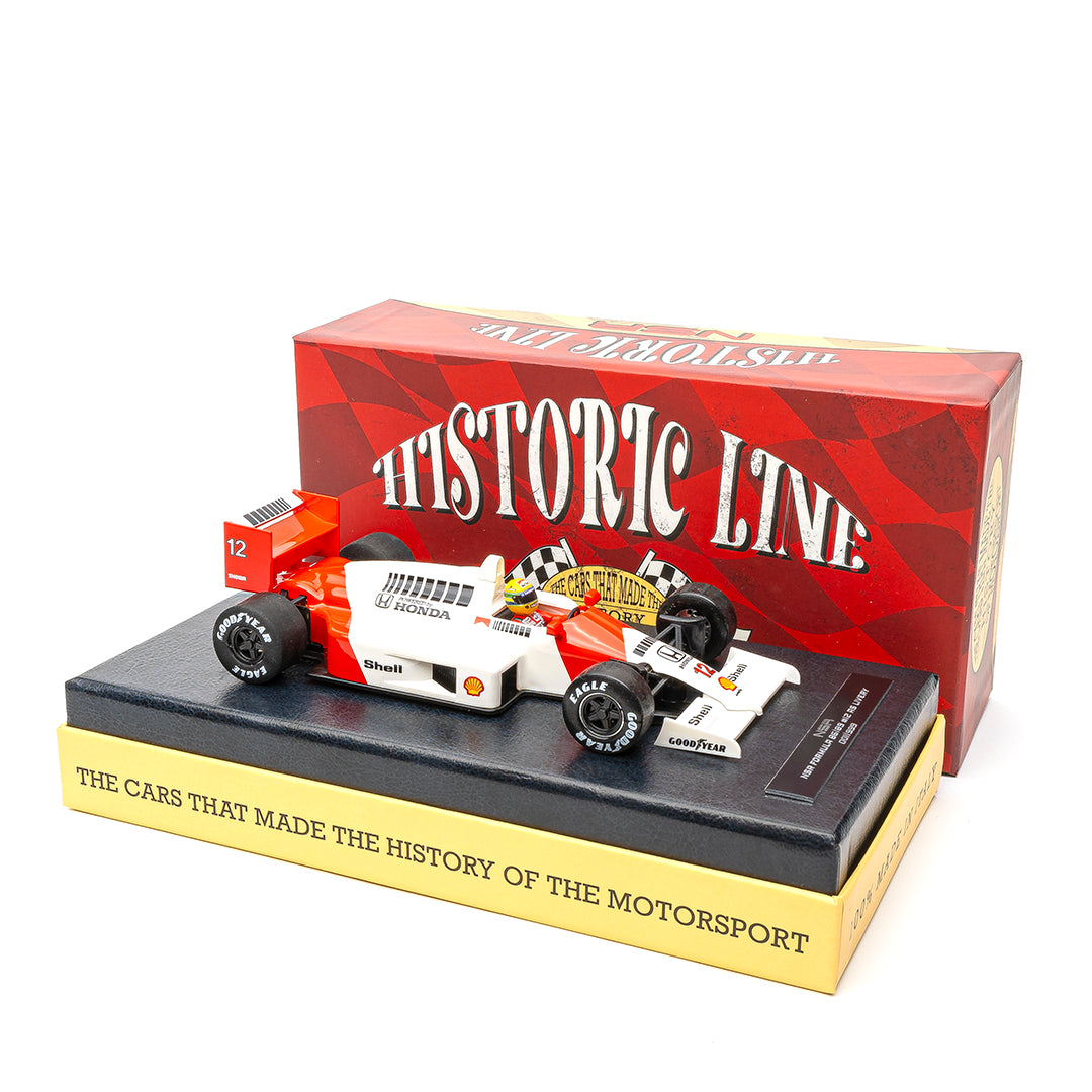 NSR - Formula 86/89 #12 Ayrton Senna Livery - Historic Line - Análogo, escala 1/32