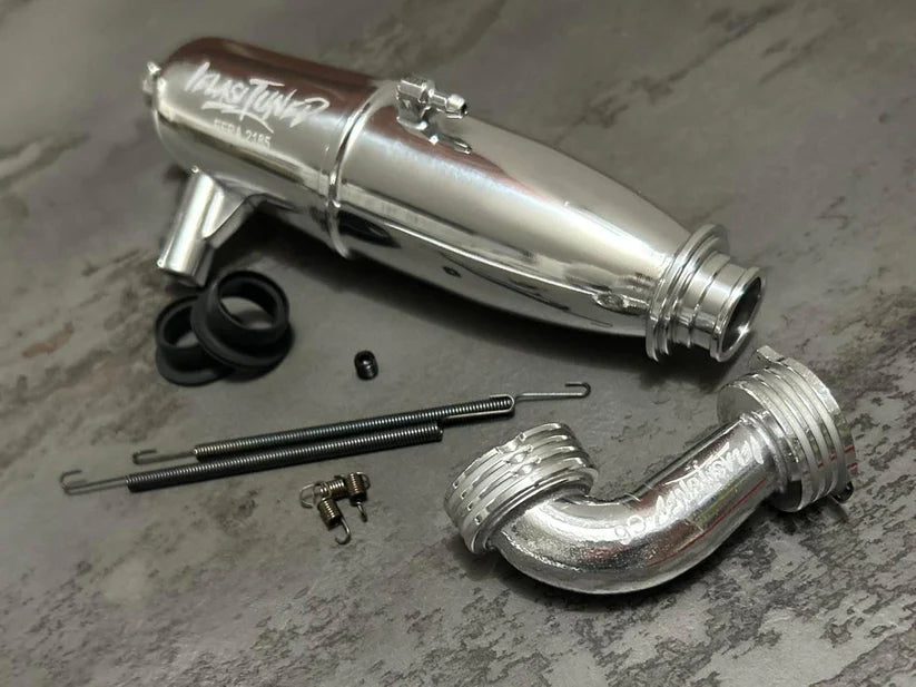 Ielasi Tuned - Ielasi Tuned EFRA 2185 C6 1/8 On Road Exhaust Kit