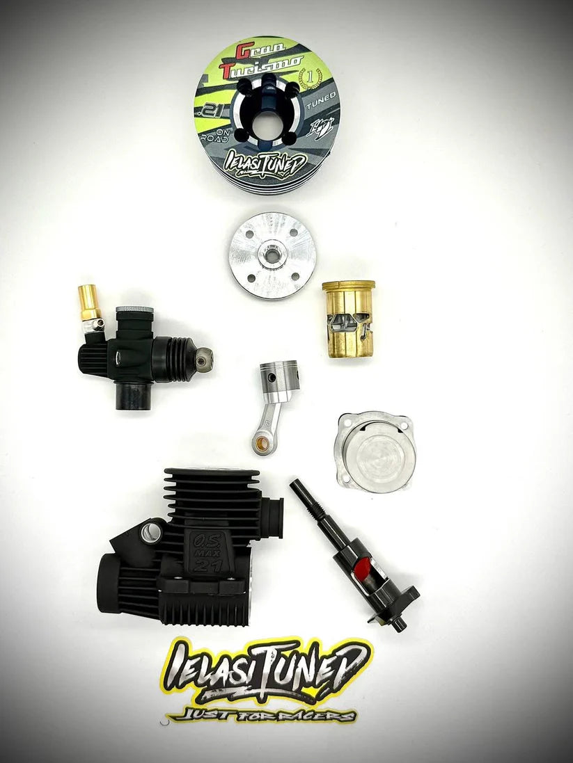 Ielasi Tuned - .21 Ielasi Tuned GRAN TURISMO On-Road GT RC Nitro Engine