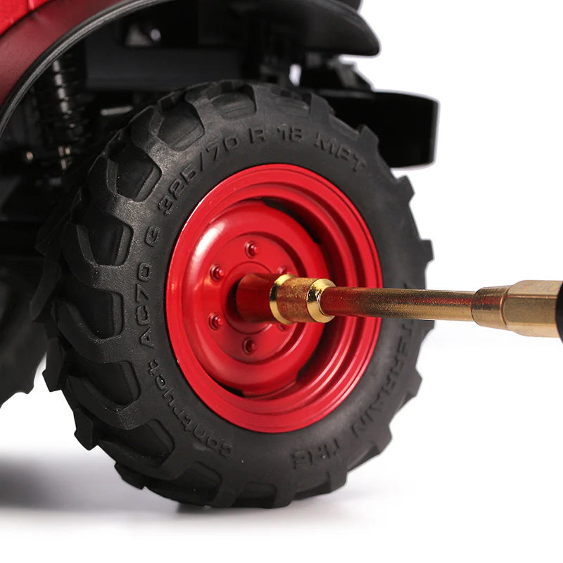 INJORA - 8-in-1 Hex, Phillips Screwdriver, Nut Drivers Quick Change Tool Kit for 1/24 1/18 Mini RC