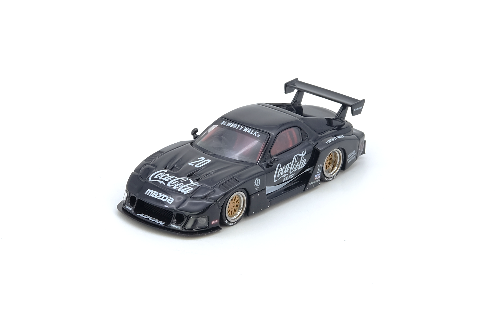 INNO Models, 1:64 MAZDA RX7 (FD3S) LB-SUPER SILHOUETTE – Black